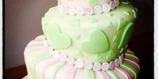 Love Hearts Cake