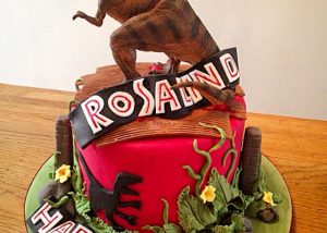 Jurassic Park Cake