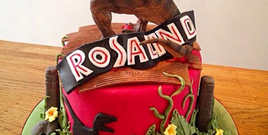 Jurassic Park Cake