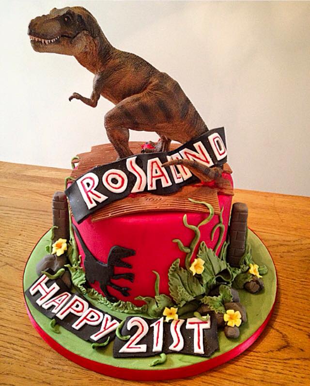 Jurassic Park Cake