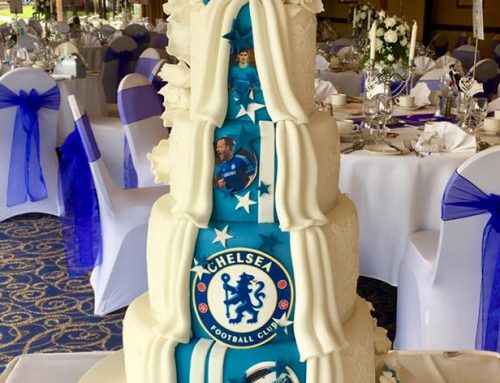 Chelsea FC Wedding Cake