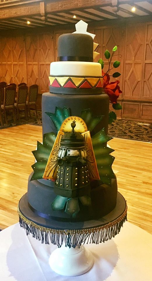 Dr Who Wedding Cake