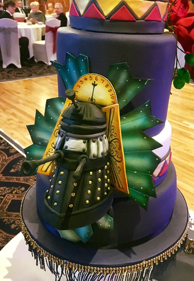 Dr Who Wedding Cake