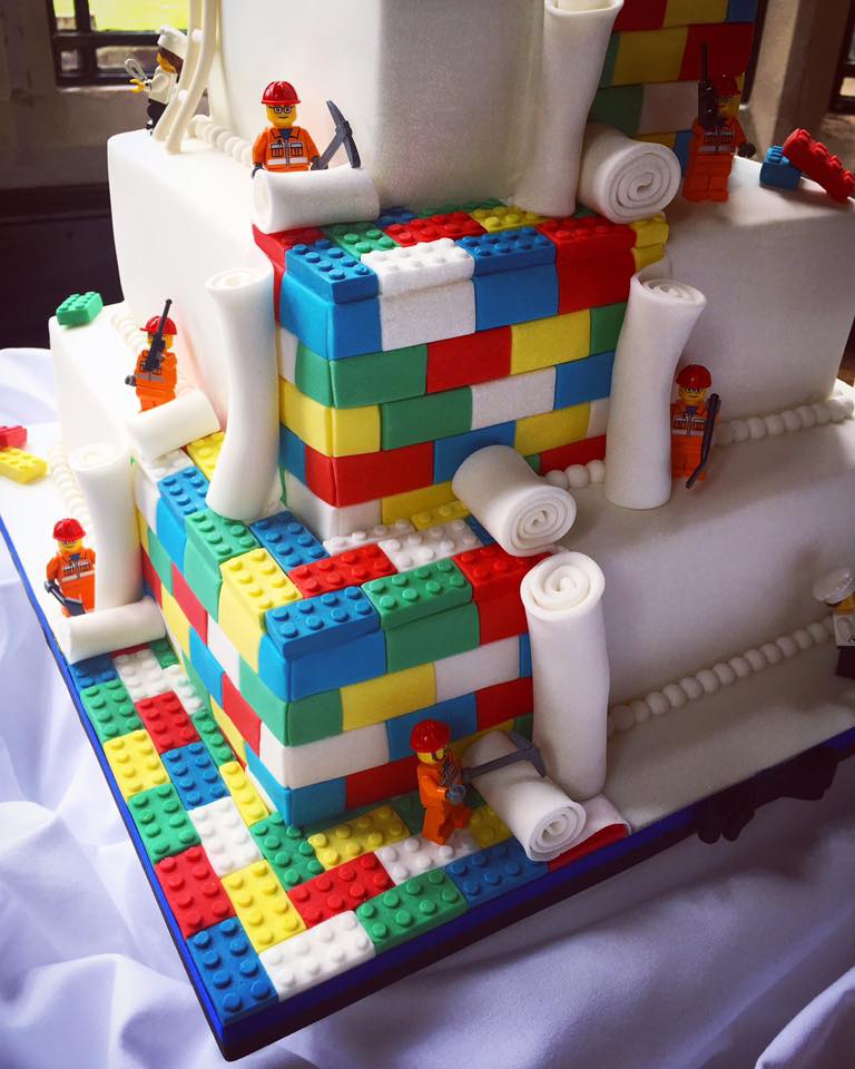 Lego Wedding Cake