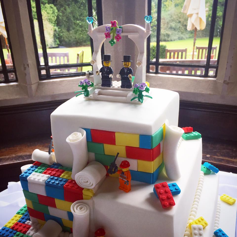 Lego Wedding Cake