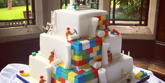 Lego Wedding Cake