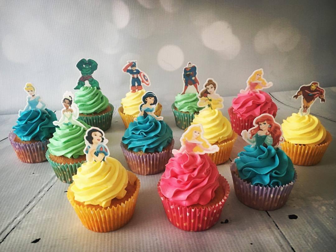 Disney Princess Cupcakes - Donna Perks Cakes