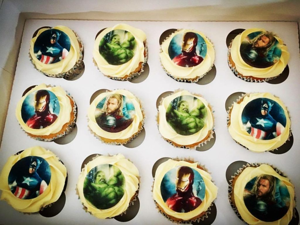 Avengers Cupcakes