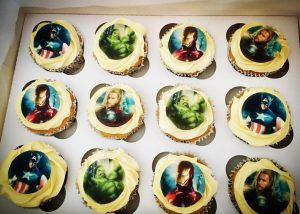 Avengers Cupcakes