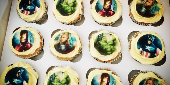 Avengers Cupcakes