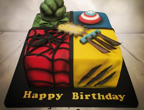 Superhero Cake